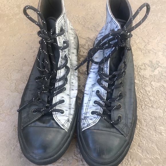 Converse All Star Chuck Taylor High Top Shoes Black Unisex Mens 9.5 Women’s 11.5